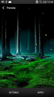 Fireflies Live Wallpaper android App screenshot 5