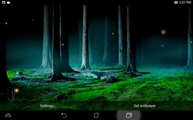 Fireflies Live Wallpaper android App screenshot 6