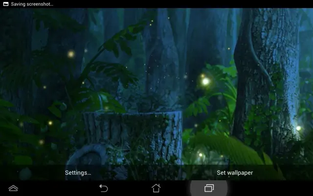 Fireflies Live Wallpaper android App screenshot 7